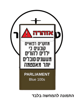 PARLIAMENT Blue 100s פרלמנט בלו 100 10יח