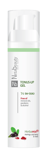 טונוס אפ גל | ביוטי | מכיל 100 מל | מכיל חומצה היאלרונית | neta