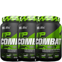 שלישייה | מכיל COMBAT 100 WHEY | 227 KG | מאסל פארם | MusclePharm