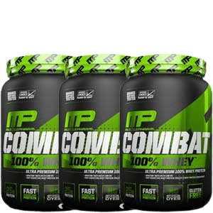 שלישייה | מכיל COMBAT 100 WHEY | 227 KG | מאסל פארם | MusclePharm