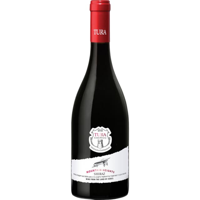 יין אדום טורא MOUNTAIN HEIGHTS שיראז - 750 מל