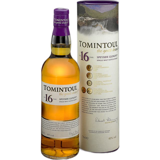 וויסקי טומינטול 16 שנה - 700 מל