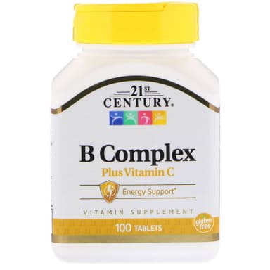 קומפלקס ויטמיני B בתוספת ויטמין C- מבית- CENTURY 21ST