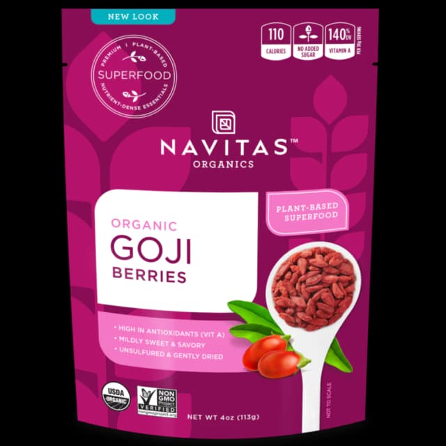 גוג'י בריס 227 גרם נביטאס Goji Berries 227 gr Navitas Navitas naturals