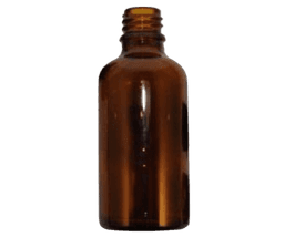 בקבוק זכוכית חום 1000 מל הברגה 28- המילניום