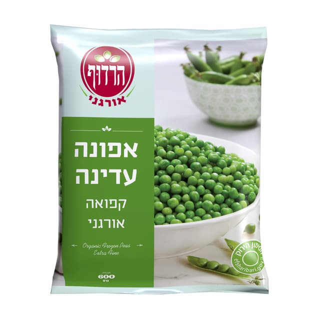 אפונה עדינה קפואה או