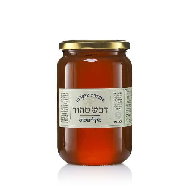 דבש אקליפטוס 1 ק"ג מכוורת צוקרמן