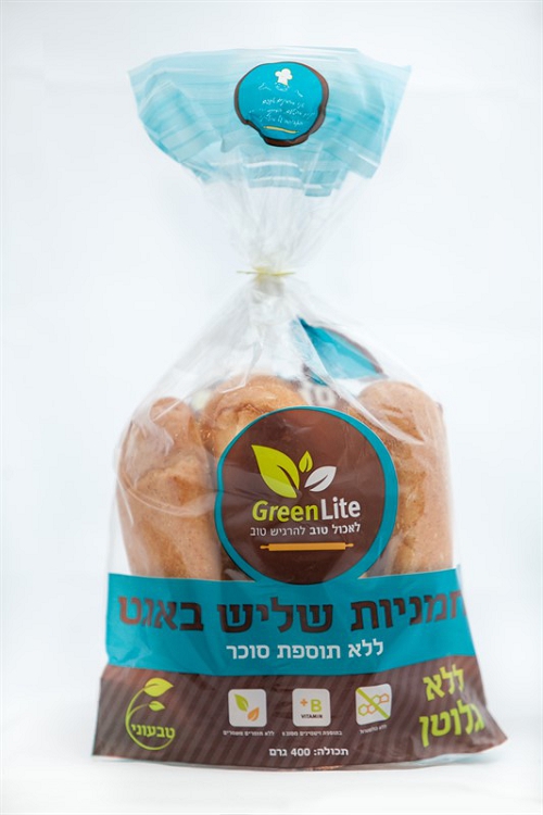 שליש בגט ללא סוכר וגלוטן 400 גר