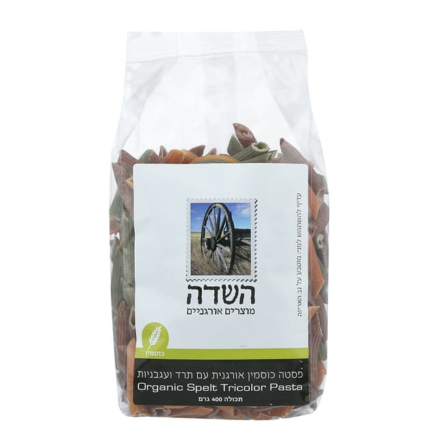פסטה כוסמין טריקולור