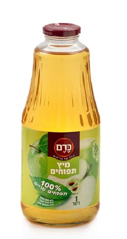 מיץ תפוחים 100% טבעי