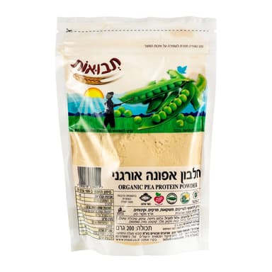 חלבון אפונה אורגני 200 גרם