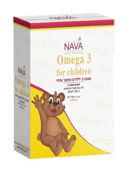 אומגה 3 לילדים ממקור צמחי | מכיל 187 דגונים | 750 גרם |