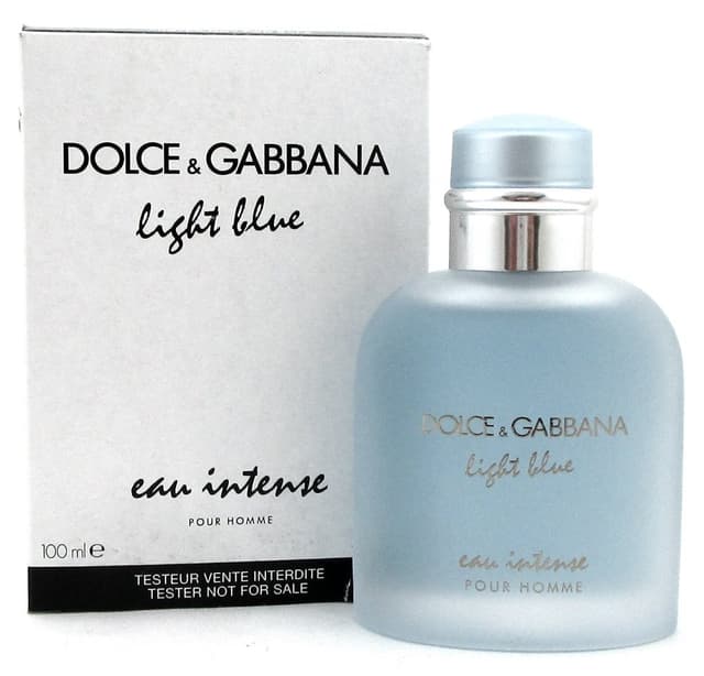 DOLCE GABBANA LIGHT BLUE EAU INTENSE 100 ML EDP TESTER