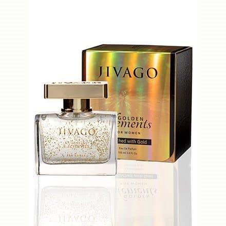 בושם לאישה גיבאגו JIVAGO GOLDEN ELEMENTS 100 ML EDP