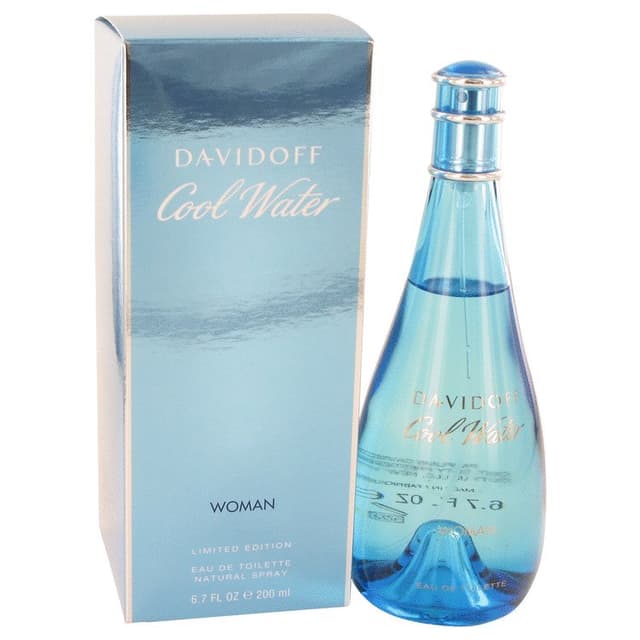 בושם לאישה דווידוף DAVIDOFF COOL WATER 200 ML EDT