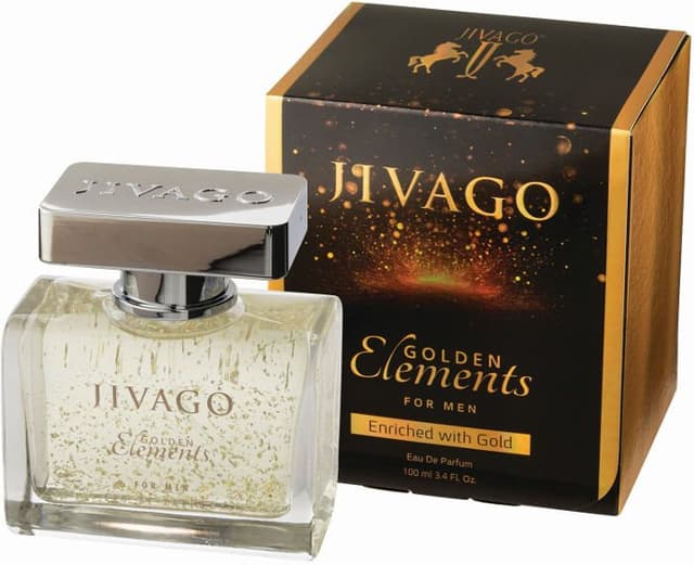 בושם לגבר גיבאגו JIVAGO GOLDEN ELEMENTS 100 ML EDP