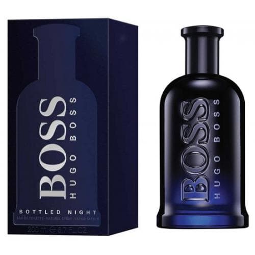 בושם לגבר הוגו בוס HUGO BOSS BOTTLED NIGHT 200 ML EDT