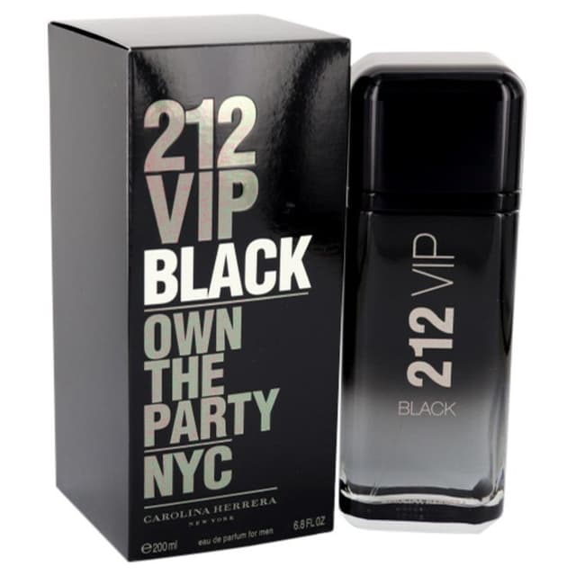 קרולינה הררה בושם לגבר CAROLINA HERRERA 212 VIP BLACK 200 ML EDP
