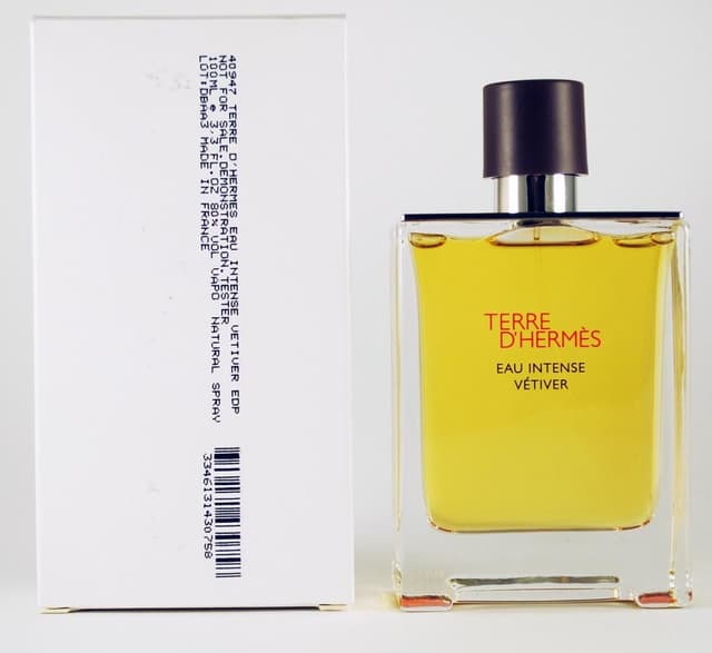 HERMES TERRE DHERMES EAU INTENSE VETIVER 100 ML EDP TESTER