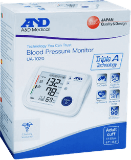 AND מד לחץ דם UA-1020 | מד לחץ דם תוצרת יפן | AD MEDICAL