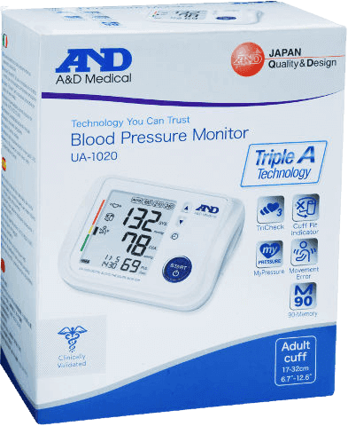 AND מד לחץ דם UA-1020 | מד לחץ דם תוצרת יפן | AD MEDICAL