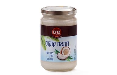 חמאת קוקוס טבעי כרם