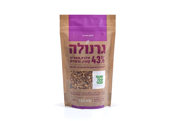 גרנולה חלבה תמר 43% 300 גרם