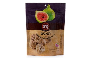 תאנים אורגניות מיבשות בשמש כרם 170 גרם