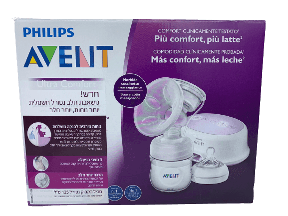 משאבת חלב נטורל | חשמלית | יותר נוחות יותר חלב | 3 מצבי פעולה | הרבה יותר חלב