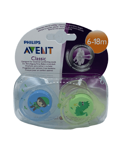 פיליפס | אוונט | זוג מוצצי סיליקון | ללא ביספינול | דגם קלאסי