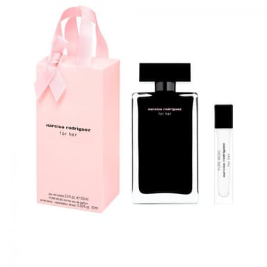 מארז לאישה נרסיסו רודריגז NARCISO RODRIGUEZ FOR HER GIFT SET 100 ML 10 ML EDT