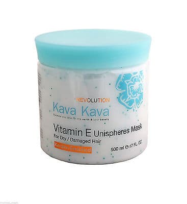 קווה קווה KAVA KAVA מסכה ויטמין E עם גרגירים 500 מל