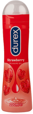 דןרקס גל סיכוך בטעם תות | Durex | מכיל 100 מל