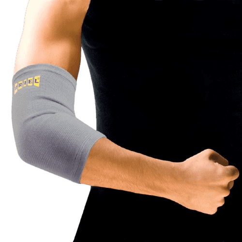 מגן מרפק | שרוול אלסטי | מספק דחיסה אחידה סביב המרפק | מידה S