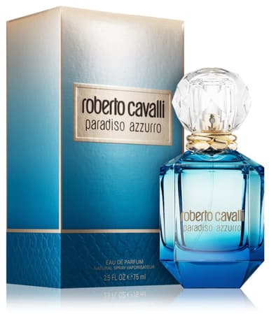 בושם לאישה רוברטו קבאלי ROBERTO CAVALLI PARADISO AZZURRO 75 ML EDP