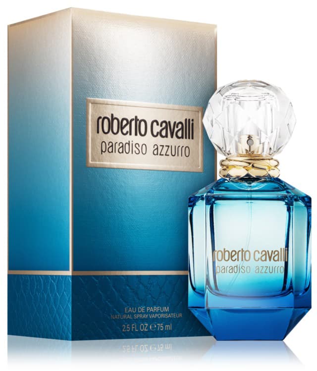 בושם לאישה רוברטו קבאלי ROBERTO CAVALLI PARADISO AZZURRO 75 ML EDP