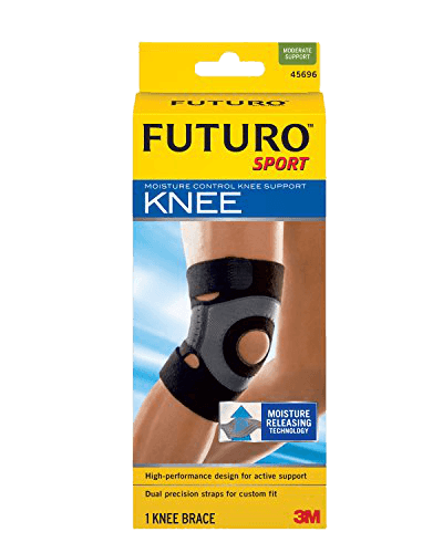 פוטורו | תומך ברך | תמיכת ברכיים | אידיאלית לתמיכה כללית ופעילות גופנית | נושמת | מידה S | צבע שחור