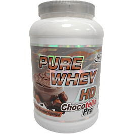 פיור וואי | אבקת חלבון | מי גבינה | בטעם שוקולד ואגוזים | מכיל 700 גרם | Pure Whey Hd