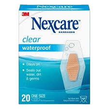 פלסטר אטום ועמיד במים | מידה אחידה | 20 יחידות | Waterproof Clear Protection