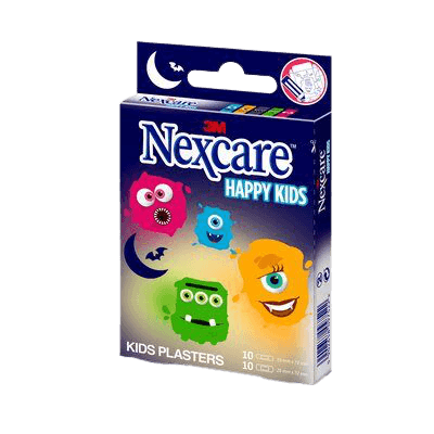 פלסטר מפלצות לילדים | מבית נקסקר | 20 פלסטרים