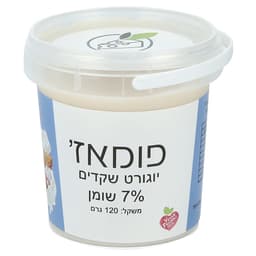 יוגורט שקדים פומאז' 120 גרם ליב