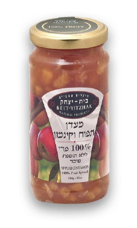 מעדן תפוח וקינמון ללא תוספת סוכר 284 גר