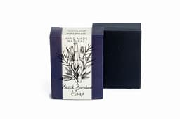 קסם צמחים סבון טבעי באריזה פחם במבוק פעיל