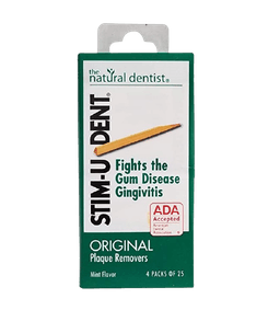 קיסמי שיניים | בטעם מנטה | סטימיודנט מנטה | רכים גמישים ובטוחים לשימוש | מכיל 100 קיסמים