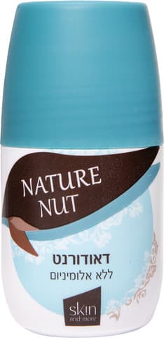 דאודורנט ללא אלומיניום נייטשר נאט | מכיל 60 מל | Nature Nut