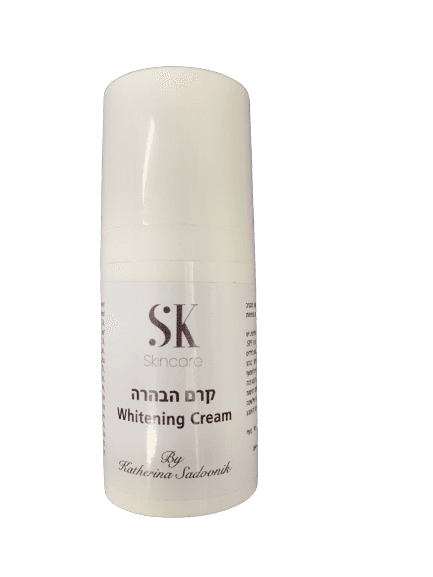 קרם הבהרה | קרם הבהרה SK | קרם עשיר בצמחי מרפא | מכיל 30 מל