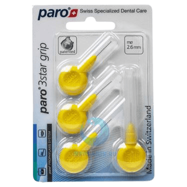 פארו | Paro | סטאר גריפ 3 | מברשת ספירלית | צהוב