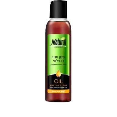 שמן אגוז | ברזילאי | לשיער צבוע | Natural Formula | נפח 145 מל