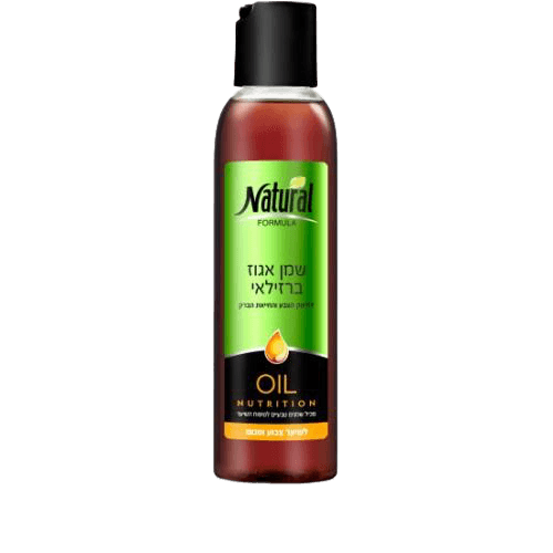 שמן אגוז | ברזילאי | לשיער צבוע | Natural Formula | נפח 145 מל