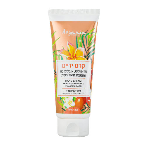 קרם ידיים | פרופוליס אובלפיכה וחומצה היאלורונית | מכיל 100 מל